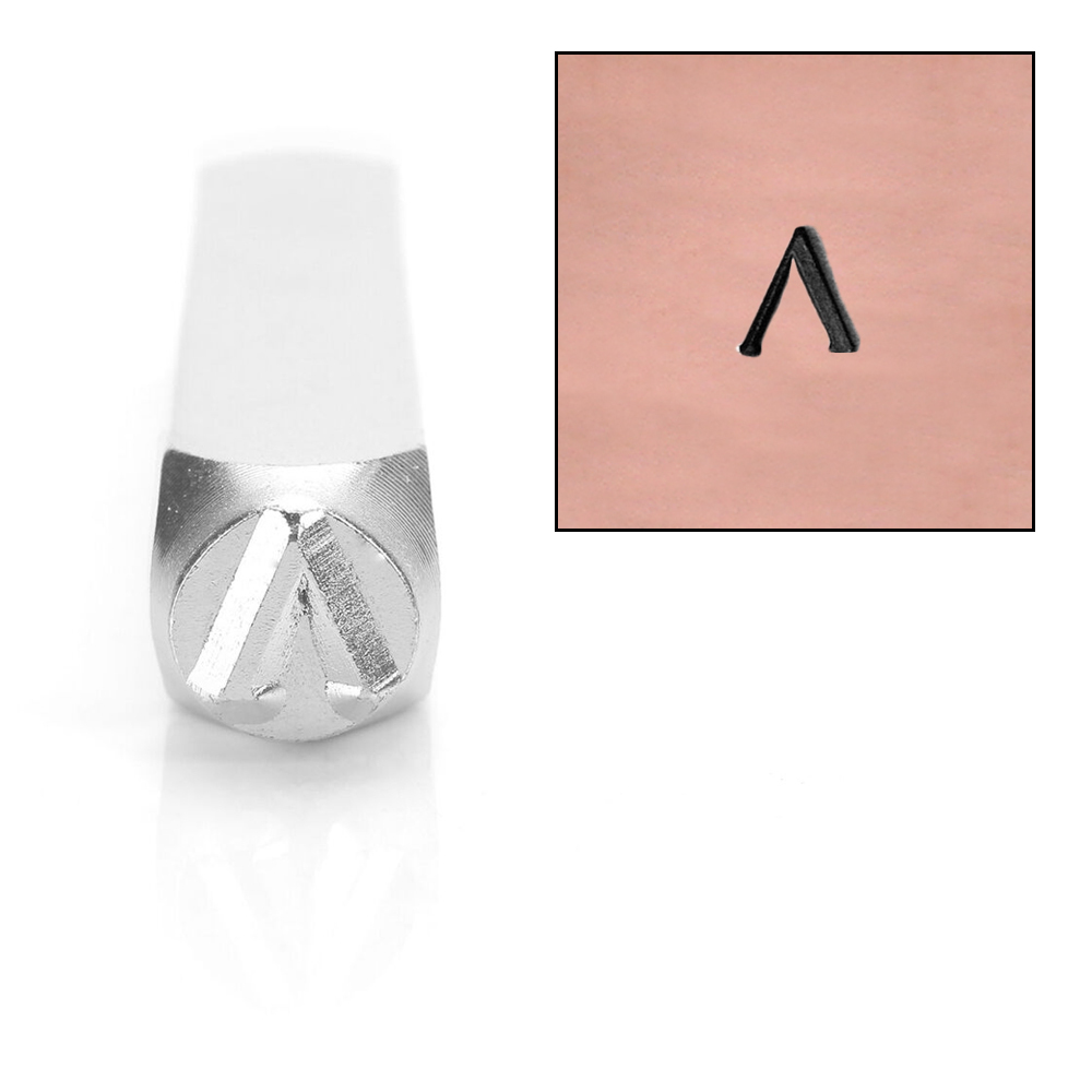 Metal Stamping Tools ImpressArt Lambda Greek Letter Stamp, 6mm